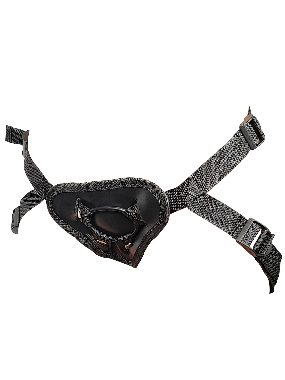 Регулируемые трусики для страпона Devi с 4 сменными колечками